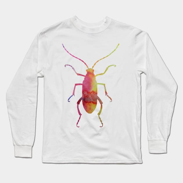 Beetle Long Sleeve T-Shirt by BittenByErmines